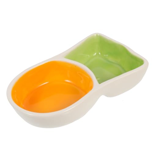 BCOATH Meerschweinchen-napf Karottenform Keramik-futternapf für Hamster Haustiere BCOATH Meerschweinchen-napf Karottenform Keramik-futternapf für Hamster Haustiere von BCOATH