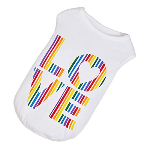 BCOATH Weiches Welpen-T-Shirt für Hunde Pullover hautverträglich geruchsabweisend farbecht stylisches Outfit für den Sommer Haustierbekleidung BCOATH Weiches Welpen-T-Shirt für Hunde Pullover hautverträglich geruchsabweisend farbecht stylisches Outfit für den Sommer Haustierbekleidung von BCOATH