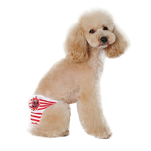 BCOATH Weibliche Hund Sanitar Große Größe Hund Periode Hosen Einstellbare Streifen Haustier Windeln BCOATH Weibliche Hund Sanitar Große Größe Hund Periode Hosen Einstellbare Streifen Haustier Windeln von BCOATH