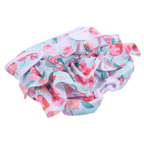 BCOATH Hundewindel waschbar wiederverwendbar Hundehose Hygienekleid für Welpen leicht zu tragen maschinenwaschbar L BCOATH Hundewindel waschbar wiederverwendbar Hundehose Hygienekleid für Welpen leicht zu tragen maschinenwaschbar L von BCOATH