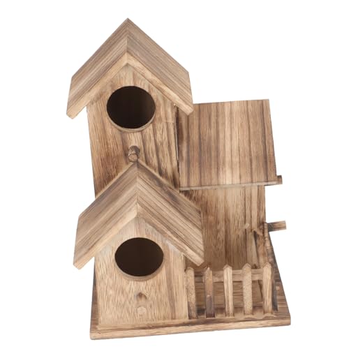 BCOATH Hölzernes Nisthäuschen Großes Vogelhaus Für Draußen Sittich Nisthaus Vogelhäuser Für Draußen Vogelnistmaterial Nymphensittich Nisthäuschen Vogelhäuser Für Den Garten BCOATH Hölzernes Nisthäuschen Großes Vogelhaus Für Draußen Sittich Nisthaus Vogelhäuser Für Draußen Vogelnistmaterial Nymphensittich Nisthäuschen Vogelhäuser Für Den Garten von BCOATH