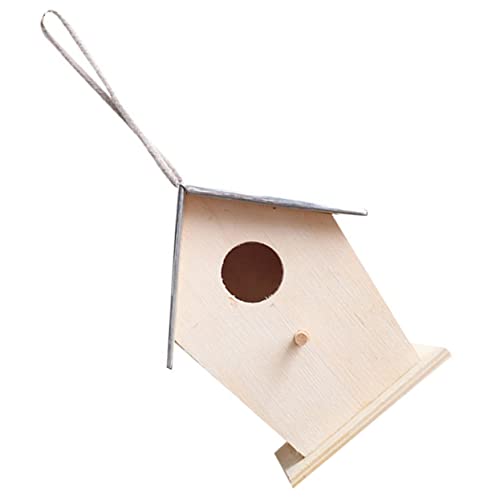 BCOATH Hölzernes Vogelhaus für Kleine Wasserdichtes und Rustikales Design für Garten oder Terrasse für Fütterung und Nestbau Anderen BCOATH Hölzernes Vogelhaus für Kleine Wasserdichtes und Rustikales Design für Garten oder Terrasse für Fütterung und Nestbau Anderen von BCOATH