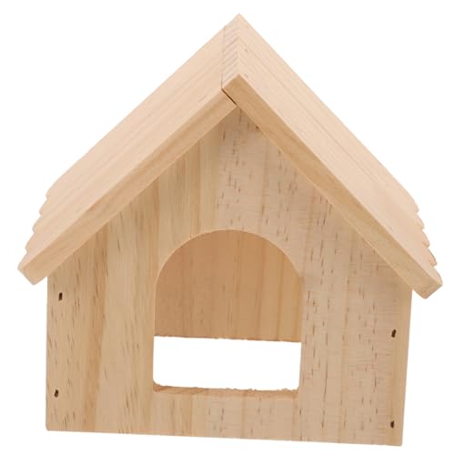BCOATH Holz Hamsterhaus zum Verstecken und Langlebiges Nagerversteck aus Glattem Beißfestem Holz Geeignet für Zwerghamster und Eichhörnchen für Käfigdekoration und Ganzjährige Nutzung BCOATH Holz Hamsterhaus zum Verstecken und Langlebiges Nagerversteck aus Glattem Beißfestem Holz Geeignet für Zwerghamster und Eichhörnchen für Käfigdekoration und Ganzjährige Nutzung von BCOATH