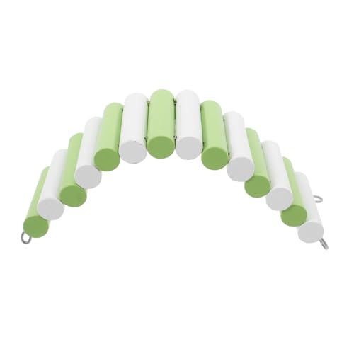 BCOATH Holzbrücke, Brücke Für Hamster, Chinchilla, Kleine Haustierkäfigbrücke, Spielzeug, Meerschweinchenbrücke, Kleine Tiere, Kletterbrücke, Spielzeug von BCOATH