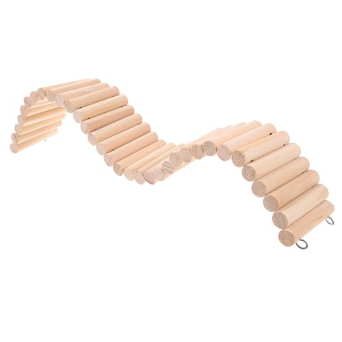 BCOATH Kleine Holzleiter Für Kleintiere Robuste Kletterhilfe Für Hamster Meerschweinchen Und Ratten Einfach Zu Reinigen Montieren Spielzeug Für Tierische Abenteuer BCOATH Kleine Holzleiter Für Kleintiere Robuste Kletterhilfe Für Hamster Meerschweinchen Und Ratten Einfach Zu Reinigen Montieren Spielzeug Für Tierische Abenteuer von BCOATH