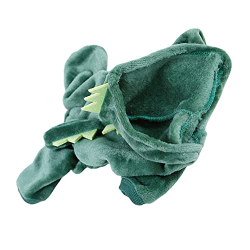 BCOATH Entzückender Dinosaurier-Hoodie Für Hunde Warmes Haustier-Outfit Stilvoll Kostüm Für Hunde Material BCOATH Entzückender Dinosaurier-Hoodie Für Hunde Warmes Haustier-Outfit Stilvoll Kostüm Für Hunde Material von BCOATH