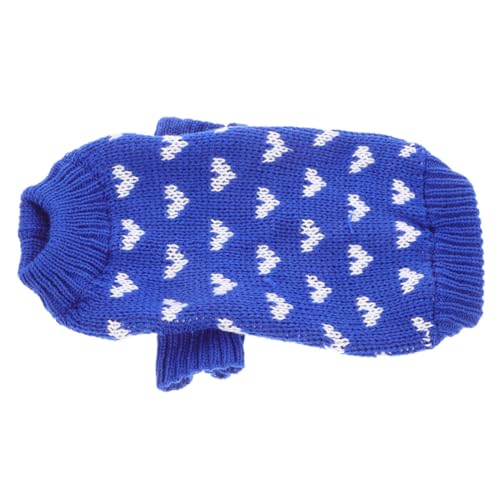 BCOATH Gestrickter Hundepullover Zum Valentinstag Herz-Design Warm Und Bequem Für Bis Mittelgroße Hunde BCOATH Gestrickter Hundepullover Zum Valentinstag Herz-Design Warm Und Bequem Für Bis Mittelgroße Hunde von BCOATH