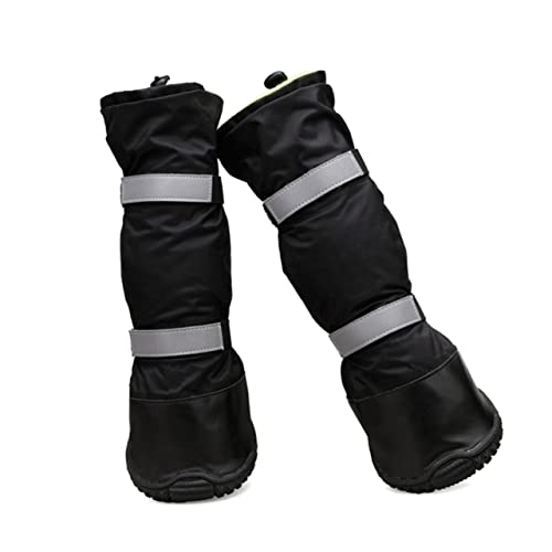 BCOATH Hundestiefel Pfoten wasserdichte Schuhe für Hunde rutschfeste Schneestiefel für Welpen BCOATH Hundestiefel Pfoten wasserdichte Schuhe für Hunde rutschfeste Schneestiefel für Welpen von BCOATH