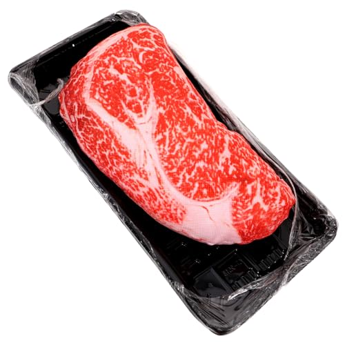 BCOATH Künstliches Steak Hundespielzeug Squeaky Kauspielzeug Für Kleine Hunde Langlebig Und Geräuschaktiv Ideales Pet Toy Zum Kauen Und Realistisches Design Für Mehr Spaß BCOATH Künstliches Steak Hundespielzeug Squeaky Kauspielzeug Für Kleine Hunde Langlebig Und Geräuschaktiv Ideales Pet Toy Zum Kauen Und Realistisches Design Für Mehr Spaß von BCOATH