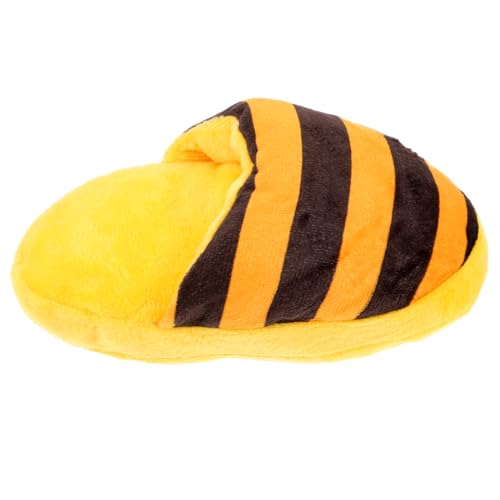 BCOATH Quietschendes Hundespielzeug Cartoon-Pantoffel-Form Kauspielzeug für Hunde langlebig bissfest für große mittelgroße und Hunde BCOATH Quietschendes Hundespielzeug Cartoon-Pantoffel-Form Kauspielzeug für Hunde langlebig bissfest für große mittelgroße und Hunde von BCOATH