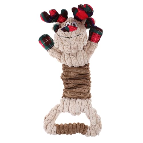 BCOATH Rentier-Spielzeug Für Hunde Knisterndes Quietschendes Elch-hundespielzeug Für Weihnachten Rentier-hundespielzeug Plüsch Quietschend Zum Kauen Und Spielen BCOATH Rentier-Spielzeug Für Hunde Knisterndes Quietschendes Elch-hundespielzeug Für Weihnachten Rentier-hundespielzeug Plüsch Quietschend Zum Kauen Und Spielen von BCOATH