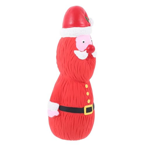 BCOATH Xmas Hundespielzeug Latex Quietschespielzeug Für Interaktives Kauspielzeug Für Hundetraining Und Weihnachtsdeko von BCOATH