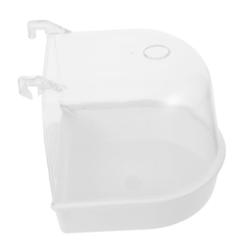 BCOATH Käfig Vogelbad Käfig Vogelbad Vogelbad Becken Vogelbad Indoor Vogelbad Vogelbad Für Drinnen Papageien Vogelbad Box von BCOATH