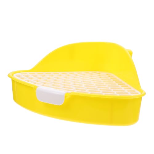BCOATH Haustier-PIPI-Toilette Schweinchen-PIPI-Toilette Kaninchen-Toilettentablett Stabiler dreieckiger Töpfchentrainer für saubere Haustiere BCOATH Haustier-PIPI-Toilette Schweinchen-PIPI-Toilette Kaninchen-Toilettentablett Stabiler dreieckiger Töpfchentrainer für saubere Haustiere von BCOATH