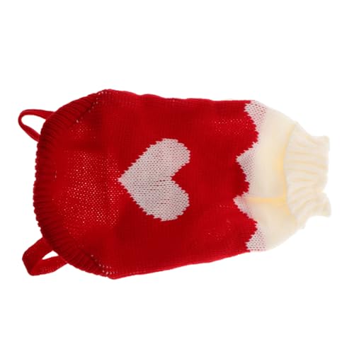 BCOATH Herzgestrickter Hundepullover Für Kleine Hunde Und Katzen Winter-Outfit Mit Rollkragen Warmes Und Bequemes Design Für Valentinstag Und Feiertage Verschiedenen Erhältlich BCOATH Herzgestrickter Hundepullover Für Kleine Hunde Und Katzen Winter-Outfit Mit Rollkragen Warmes Und Bequemes Design Für Valentinstag Und Feiertage Verschiedenen Erhältlich von BCOATH