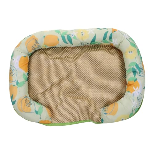 BCOATH Katzenbettmatte katzenbettchen katzenkissen gemütliches hundebett Guinea-Spielmatte Schlafunterlage für Katzen Katzenhütte Kätzchen kühlendes Hundenest Haustiermatte Rattan-Matte von BCOATH