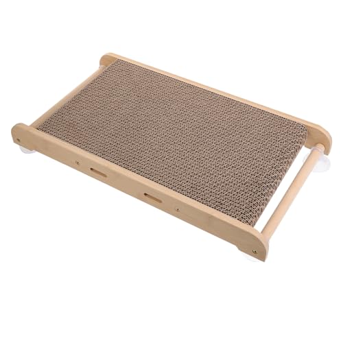 BCOATH Cat Scratcher Mat rutschfeste Kratzmatte Wellpappe Für Katzen Um Möbel Zu Schützen Kratzverhalten Zu Fördern Umweltfreundliches Katzenspielzeug von BCOATH