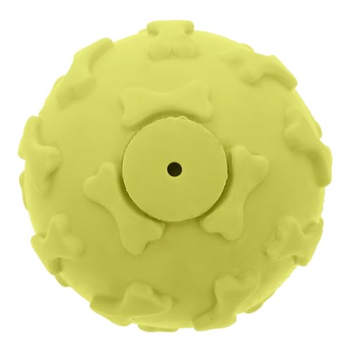 BCOATH Kauspielzeug Für Welpen Gummiball Für Zahnpflege Und Kauen rutschfest Langlebig Interaktives Spielzeug Für Kleine Und Mittelgroße Hunde Hilft Zahnreinigung von BCOATH