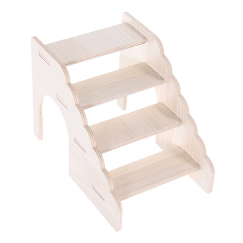 BCOATH Chinchilla-Leiter-Spielzeug Holz Hamster-Spielzeug Leiter Meerschweinchen-Leiter für die Käfig-Landschaftsgestaltung BCOATH Chinchilla-Leiter-Spielzeug Holz Hamster-Spielzeug Leiter Meerschweinchen-Leiter für die Käfig-Landschaftsgestaltung von BCOATH