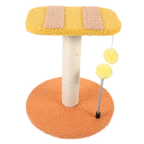 BCOATH Brief Katze Scratch Post Freizeit Dekorative Indoor Katze Baum Sisal Teaser Spielzeug BCOATH Brief Katze Scratch Post Freizeit Dekorative Indoor Katze Baum Sisal Teaser Spielzeug von BCOATH