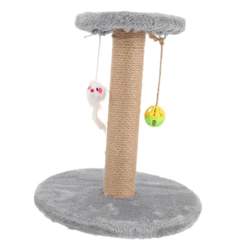 BCOATH Eleganter Katzenbaum Katzenkratzbaum Für Den Innenbereich Kätzchen-kletterbaum Kratzbaum Grau BCOATH Eleganter Katzenbaum Katzenkratzbaum Für Den Innenbereich Kätzchen-kletterbaum Kratzbaum Grau von BCOATH