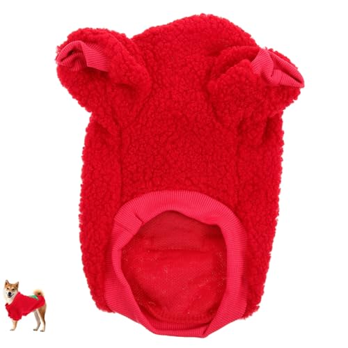 BCOATH Hundeanzug Für Hunde Kreative Weihnachtskleidung Für Hunde Bezauberndes Weihnachtskostü Festliche Hundekleidung Für Weihnachtsfeiern Dekorative Haustierkleidung Für EIN Unvergessliches Fest von BCOATH