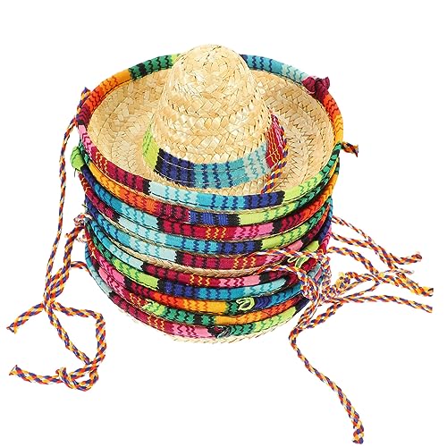 BCOATH Leichte Verstellbare Haustier-sombreros 10 Stück Mini-Hut Stirnband Für Partys von BCOATH