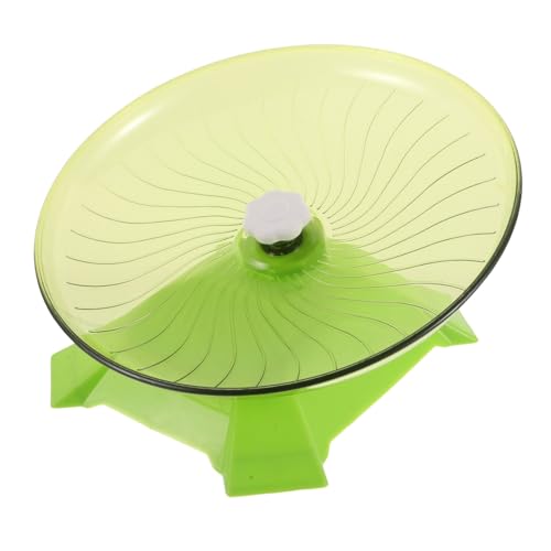 BCOATH Leises Hamsterrad Flying Saucer Laufrad mit Ständer Geräuscharmes Laufrad für Mäuse Rennmäuse Igel Kleintiere Kompaktes Platzsparendes für Aktiven Haustierspaß BCOATH Leises Hamsterrad Flying Saucer Laufrad mit Ständer Geräuscharmes Laufrad für Mäuse Rennmäuse Igel Kleintiere Kompaktes Platzsparendes für Aktiven Haustierspaß von BCOATH