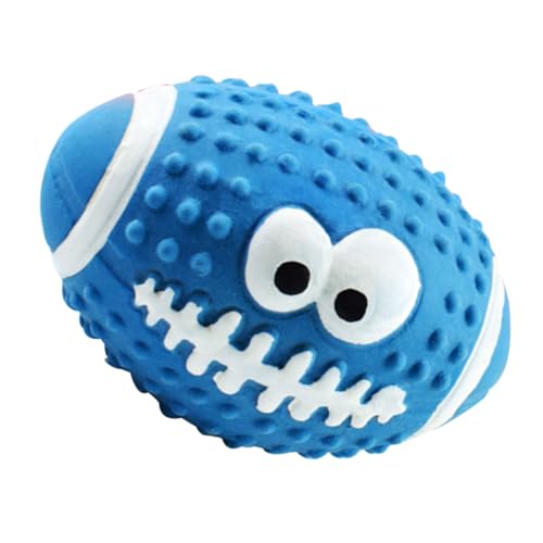 BCOATH Lustiges Interaktives Latex Hundespielzeug mit Quietscher Kleiner Blauer Kauspielball für Welpen und Kleine Hunde Robust und Beißfest Fördert Aktivität und Beschäftigung BCOATH Lustiges Interaktives Latex Hundespielzeug mit Quietscher Kleiner Blauer Kauspielball für Welpen und Kleine Hunde Robust und Beißfest Fördert Aktivität und Beschäftigung von BCOATH