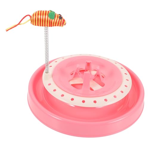 BCOATH Katzenspielzeug Interaktives Spielzeug Kätzchen Unterhaltsames Intelligenzspielzeug Lustiges Drehtellerspielzeug Haustierspielzeug Katzendrehtellerzubehör Material BCOATH Katzenspielzeug Interaktives Spielzeug Kätzchen Unterhaltsames Intelligenzspielzeug Lustiges Drehtellerspielzeug Haustierspielzeug Katzendrehtellerzubehör Material von BCOATH