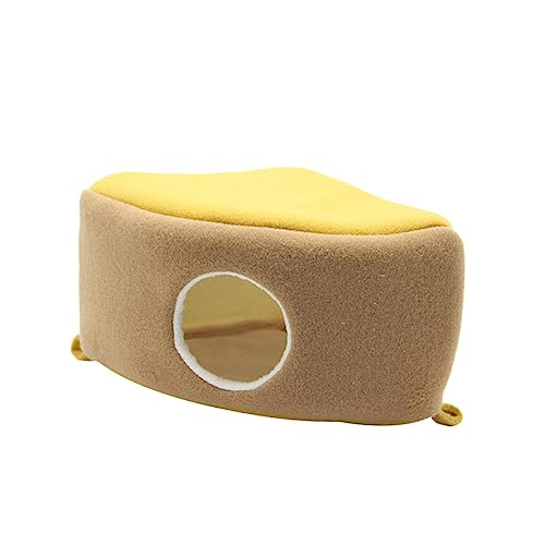 BCOATH Meerschweinchen-Bett weiches warmes Nest Kuchenform Haustier-Hängematte bequemes Nest für Haustiere BCOATH Meerschweinchen-Bett weiches warmes Nest Kuchenform Haustier-Hängematte bequemes Nest für Haustiere von BCOATH