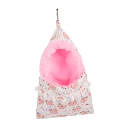 BCOATH Hamsterhaus Meerschweinchenbett Dekorative Hängematte Weiches Material Bettwäsche Chinchillabett Rattenbett Sicheres Zubehör BCOATH Hamsterhaus Meerschweinchenbett Dekorative Hängematte Weiches Material Bettwäsche Chinchillabett Rattenbett Sicheres Zubehör von BCOATH