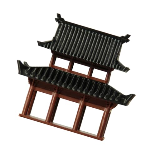 BCOATH Miniatur Chinesischer Pavillon Traditionelle Architektur Leicht und Kompakt Aquarium Feengarten Dekoration Authentisches Design für Miniaturlandschaften und Tischdeko BCOATH Miniatur Chinesischer Pavillon Traditionelle Architektur Leicht und Kompakt Aquarium Feengarten Dekoration Authentisches Design für Miniaturlandschaften und Tischdeko von BCOATH