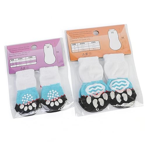 BCOATH Baumwollsocken Für Haustiere 8 Paar Warme Hundesocken Schuhset Für Haustiere BCOATH Baumwollsocken Für Haustiere 8 Paar Warme Hundesocken Schuhset Für Haustiere von BCOATH