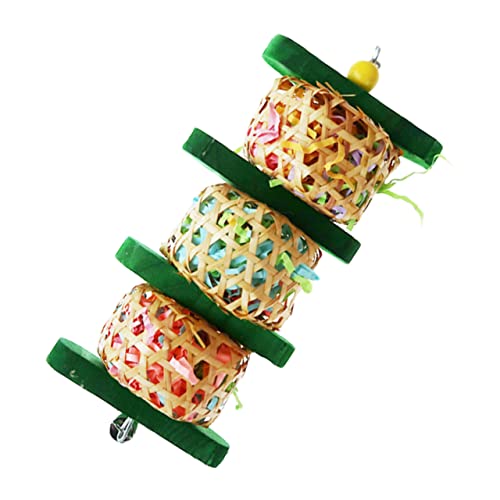 BCOATH Papagei Kauspielzeug Vogelspielzeug für Käfigvögel Papagei Glocke Spielzeug Vogel Papagei Spielzeug Vogel Kauzubehör BCOATH Papagei Kauspielzeug Vogelspielzeug für Käfigvögel Papagei Glocke Spielzeug Vogel Papagei Spielzeug Vogel Kauzubehör von BCOATH