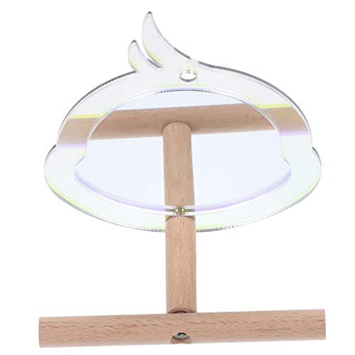 BCOATH Papagei Spielzeug Sittich Spielzeug Vogel Sitzstange Spiegel Dekorative Papagei Stehen für Nymphensittiche BCOATH Papagei Spielzeug Sittich Spielzeug Vogel Sitzstange Spiegel Dekorative Papagei Stehen für Nymphensittiche von BCOATH