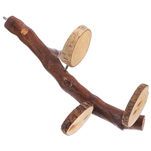 BCOATH Papagei Springen Bord Hause Holz Stehen Pole Zarte Sprungbrett Für Chinchilla Und Vögel BCOATH Papagei Springen Bord Hause Holz Stehen Pole Zarte Sprungbrett Für Chinchilla Und Vögel von BCOATH