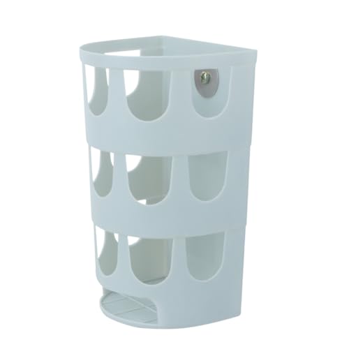 BCOATH Plastik futternapf mit Grasrahmen Praktisch und Fixierbar Geeignet für Kaninchen Chinchillas Vögel und Kleine Nager Tiefe Schale Verhindert Futterverschwendung Zufällige Farbe von BCOATH