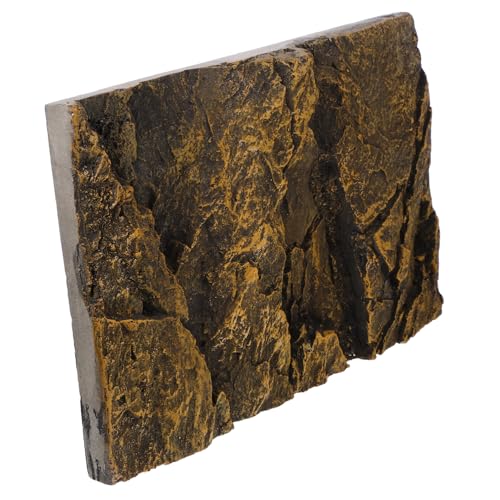 BCOATH Simulierte Felsen Hintergrundplatte Für Reptilien-Terrarium Aquarium Mit Pu-Material Leicht Wasserfreundlich Einfache Montage Für Natürliche Lebensräume BCOATH Simulierte Felsen Hintergrundplatte Für Reptilien-Terrarium Aquarium Mit Pu-Material Leicht Wasserfreundlich Einfache Montage Für Natürliche Lebensräume von BCOATH