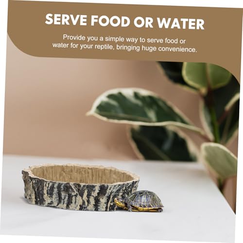 BCOATH Reptilien Futternapf aus Glatte Kanten Wassernapf und Futterbehälter für Schildkröten Echsen und Frösche Praktisches Terrarium Zubehör Geeignet für Wasser und Futter BCOATH Reptilien Futternapf aus Glatte Kanten Wassernapf und Futterbehälter für Schildkröten Echsen und Frösche Praktisches Terrarium Zubehör Geeignet für Wasser und Futter von BCOATH