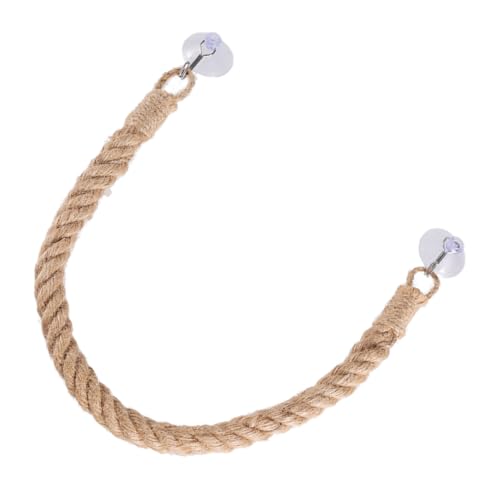 BCOATH Reptilien Kletterseil Schaukel mit Saugnapf Vielseitiges Hängespielzeug für Eidechsen Bartagamen Einsiedlerkrebse Erweiterter Lebensraum durch senkrechte Nutzung Einfach zu BCOATH Reptilien Kletterseil Schaukel mit Saugnapf Vielseitiges Hängespielzeug für Eidechsen Bartagamen Einsiedlerkrebse Erweiterter Lebensraum durch senkrechte Nutzung Einfach zu von BCOATH