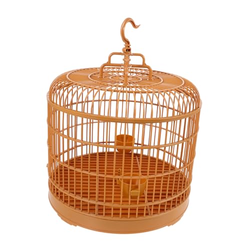 BCOATH Vogelkäfig Runde Form Dekorativer Hängekäfig Kunststoff Sicher Robust Großer Platz Bequem Für Vögel BCOATH Vogelkäfig Runde Form Dekorativer Hängekäfig Kunststoff Sicher Robust Großer Platz Bequem Für Vögel von BCOATH