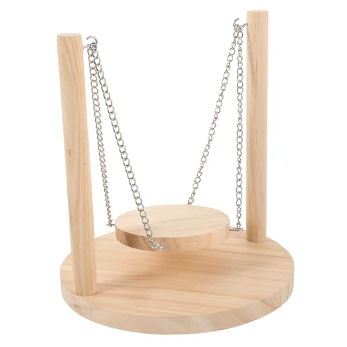 BCOATH Vogel Sittich Spielzeug Holz Vogel Schaukel Vogel Sitzstange Plattform für Käfig Vögel BCOATH Vogel Sittich Spielzeug Holz Vogel Schaukel Vogel Sitzstange Plattform für Käfig Vögel von BCOATH