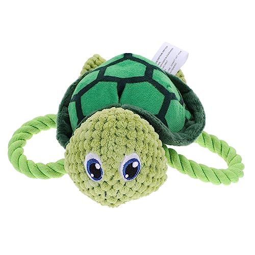BCOATH Kuscheltier Schildkröte Für Plüschtiere Mit Quietscher Kauspielzeug Für Mittelgroße Hunde Zahnreinigung Und Unterhaltung Für Haustiere von BCOATH