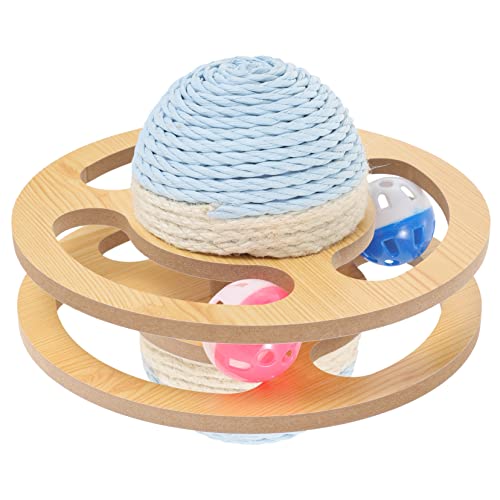 BCOATH Sisal-Plattenspieler-Spielzeug Krallenauflage Für Katzen Katze Übung Spielzeug Katzenkratzball Katze Steht Kratzspielzeug Für Katzen Kratzbaum Hölzern Katzenpfote Rotieren Vertikal BCOATH Sisal-Plattenspieler-Spielzeug Krallenauflage Für Katzen Katze Übung Spielzeug Katzenkratzball Katze Steht Kratzspielzeug Für Katzen Kratzbaum Hölzern Katzenpfote Rotieren Vertikal von BCOATH
