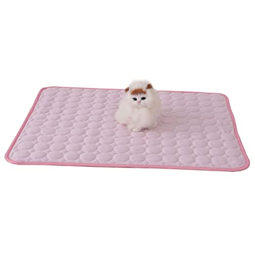 BCOATH Haustier-kühlmatte Hundebett Matte Haustier Katze Hund Zubehör Zubehör für Zuhause Glattes Atmungsaktives Bett Größe M BCOATH Haustier-kühlmatte Hundebett Matte Haustier Katze Hund Zubehör Zubehör für Zuhause Glattes Atmungsaktives Bett Größe M von BCOATH