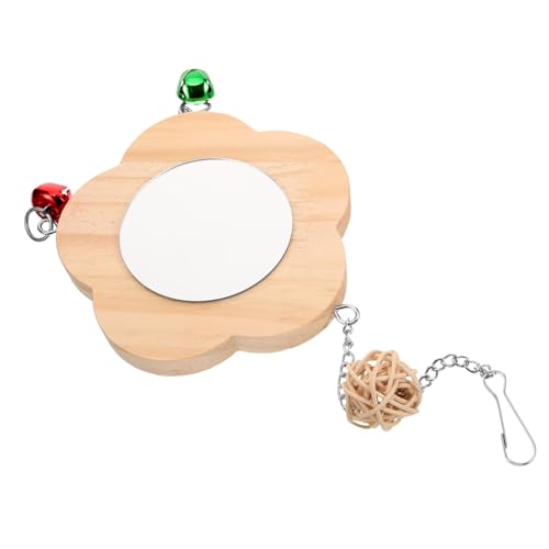 BCOATH Papagei Spielzeug für Große Vögel Sittich Spiegel Glocke Käfig Nymphensittich Spielzeug Sicher Vogel Zubehör BCOATH Papagei Spielzeug für Große Vögel Sittich Spiegel Glocke Käfig Nymphensittich Spielzeug Sicher Vogel Zubehör von BCOATH