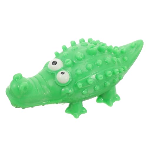 BCOATH Kauspielzeug Für Kleine Hunde Langlebiges Und Sicheres Beißspielzeug Zahnpflege Und Teething Interaktives Spielzeug Für Und Kleine Haustiere Krokodil-Design von BCOATH