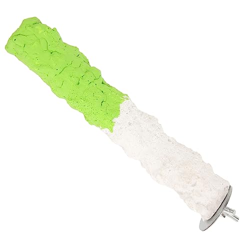 BCOATH Grüner Papageien-sitzplatz Mineral-papageien-sitzplatz Für Vögel Vogelkäfig-Stick Einzigartiges Vogel-sitzplatz-Spielzeug BCOATH Grüner Papageien-sitzplatz Mineral-papageien-sitzplatz Für Vögel Vogelkäfig-Stick Einzigartiges Vogel-sitzplatz-Spielzeug von BCOATH