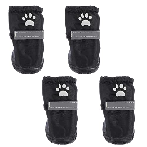 BCOATH Stiefel Walking Winterpfote mit Protektoren Reflektierende rutschfeste Hundefeste Regenschuhe Regenstiefel Schutz: Stiefel: Hündchen Gummihunde Riemen Großer Rutschschutz BCOATH Stiefel Walking Winterpfote mit Protektoren Reflektierende rutschfeste Hundefeste Regenschuhe Regenstiefel Schutz: Stiefel: Hündchen Gummihunde Riemen Großer Rutschschutz von BCOATH